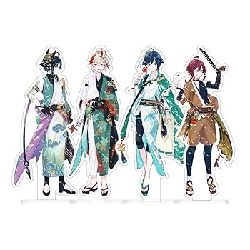 Amazon.co.jp: 原神 アクリルスタンド 4枚セット 魈 ウェンティ